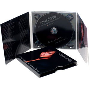 DigiPack CD для 1 диска 6-ти страничный со слипкейсом